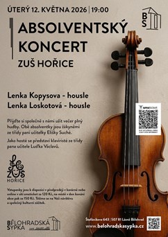 Absolventský koncert Lenka Kopysova a Lenka Loskotová