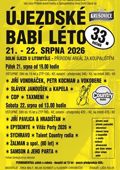 Újezdské babí léto 2026