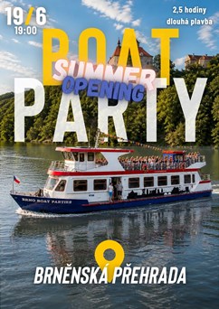 Boat party Summer opening