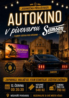 AUTOKINO v pivovaru SAMSON, Bohemian Rhapsody