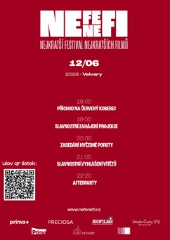 NeFeNeFi - nejkratší festival  nejkratších filmů 2026