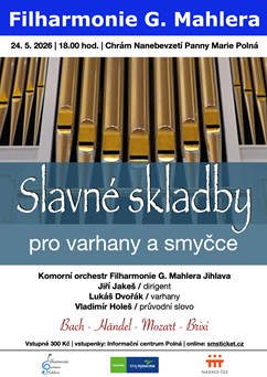 Slavné skladby pro varhany a smyčce