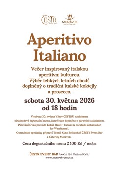 Aperitivo Italiano v ČESTRU