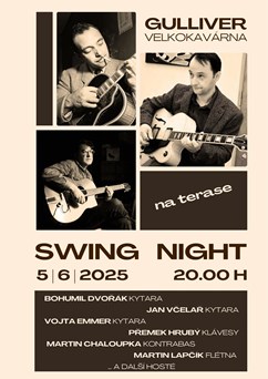 SWING NIGHT na terase | koncert & jam session