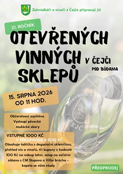 21. Otevřené sklepy v Čejči