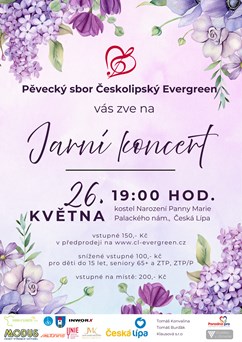 Jarní koncert Českolipského Evergreenu