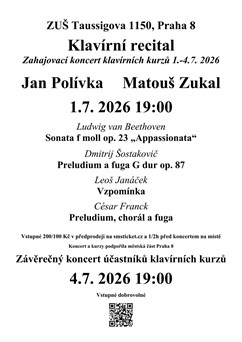 Klavírní recital
