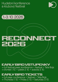 RECONNECT 2026 - hudební konference a klubový festival