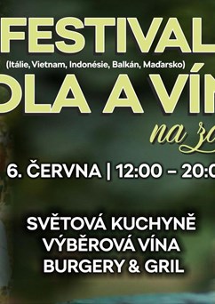Festival Jídla a vína na zámku Chodová Planá