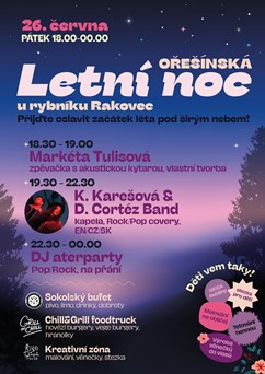 Letní noc Ořešín