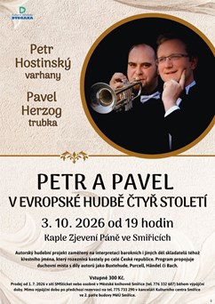 Petr a Pavel v evropské hudbě čtyř století