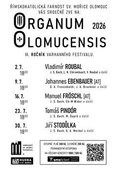 Organum Olomucensis 2026 - Vladimír Roubal