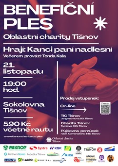 Benefiční ples Oblastní charity Tišnov 2026