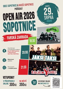 OPEN AIR 2026 SOPOTNICE