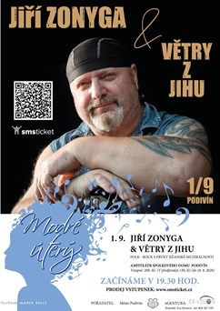 Modré úterý - JIŘÍ ZONYGA & VĚTRY Z JIHU