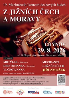 19. Mezinárodní koncert  "Z jižních Čech a Moravy"