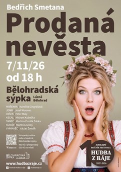 PRODANÁ NEVĚSTA: Nejznámější česká komická opera v Sýpce