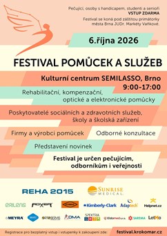 Festival pomůcek a služeb 2026 Brno