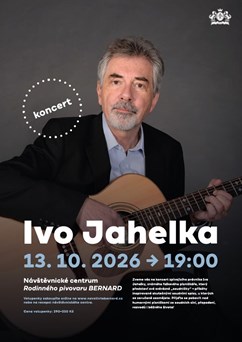 Koncert: Ivo Jahelka 