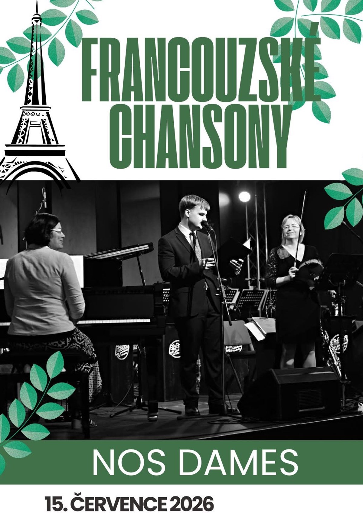 Nos Dames - Francophone Music Concert — New Place, Slatiňany