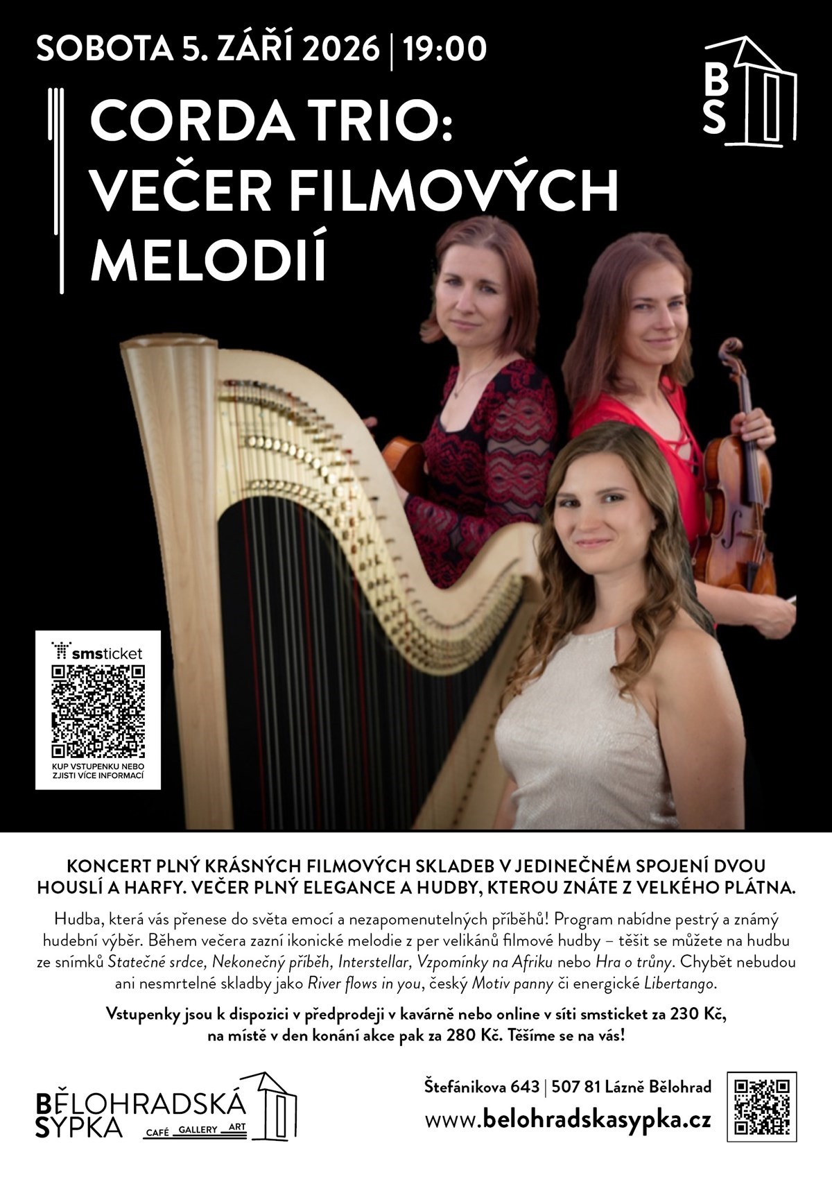 Corda Trio: An Evening of Film Melodies