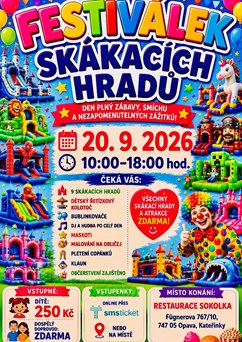 Festiválek skákacích hradů Opava