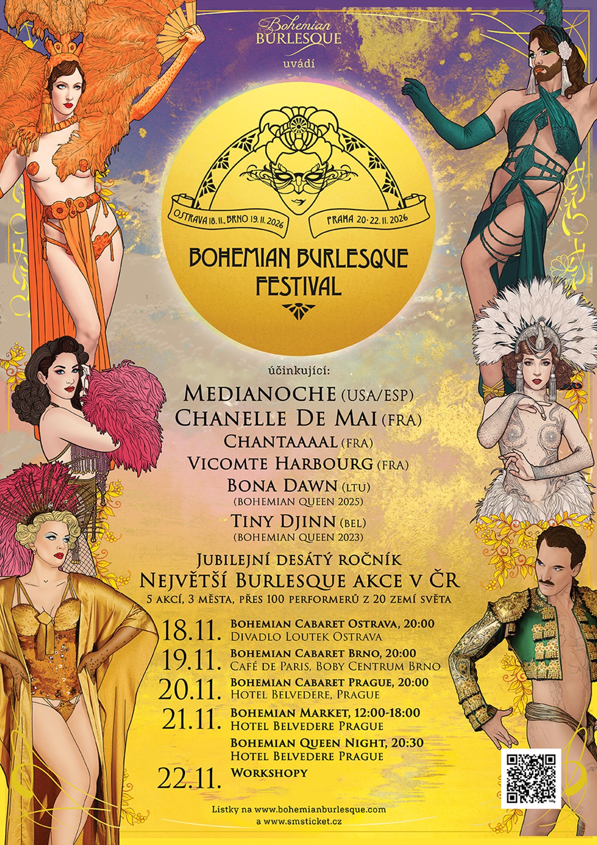 Bohemian Burlesque Festival: Bohemian Cabaret Ostrava