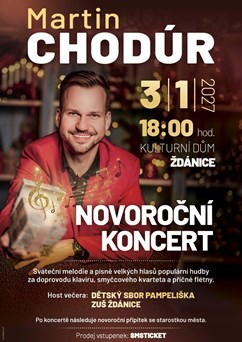 Novoroční koncert Martina Chodúra