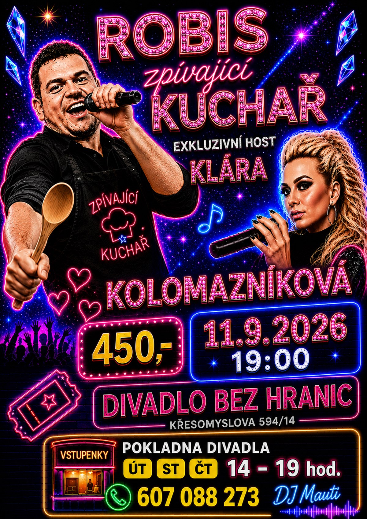 Robis: ZPÍVAJÍCÍ kuchař