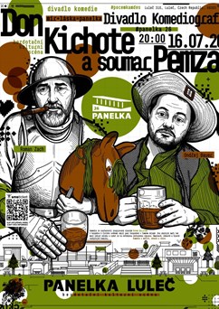 Don Kichote a soumar Pemza na Panelce