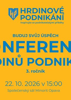Konference Hrdinů podnikání - Buduj svoji značku