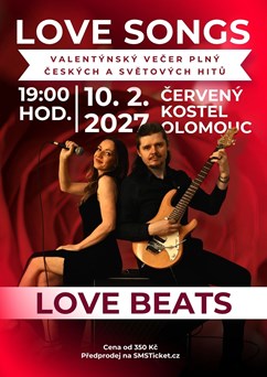 Love Beats - Love Songs a Valentýnský večer v Olomouci