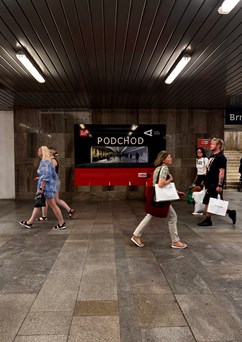 Pr¿[e]chod: Podchod pod hlavním nádražím, Brno
