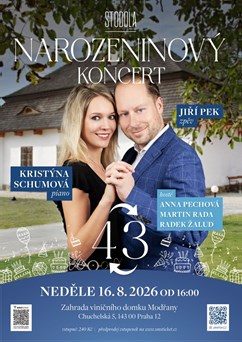 Narozeninový koncert | Kristýna Schumová & Jiří Pek