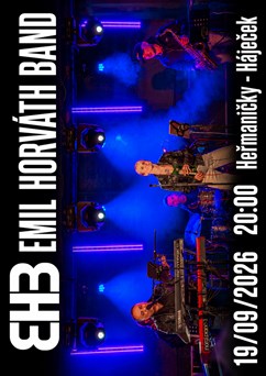 EMIL HORVÁTH BAND v Háječku!!!