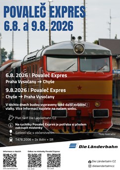 POVALEČ EXPRES 6. 8. 2026