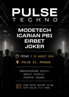 PULSE TECHNO w/ Modetech, Icarian PB1, EirBet & Joker