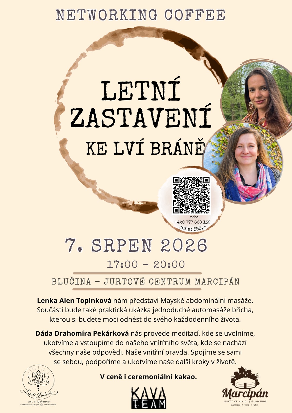 Letní zastavení ke lví bráně v Blučině