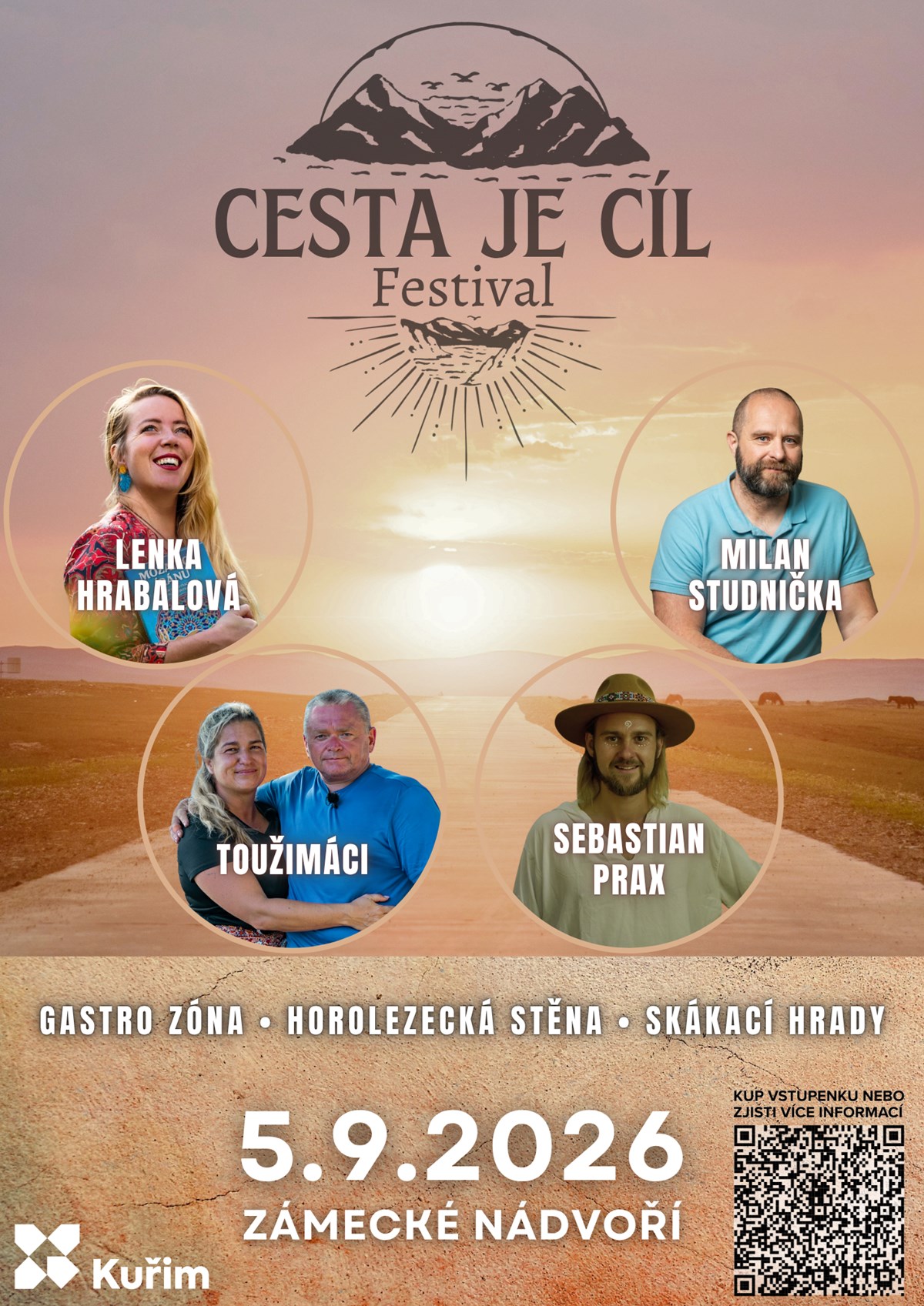CESTA JE CÍL - Toužimáci • Lenka Hrabalová • Milan Studnička