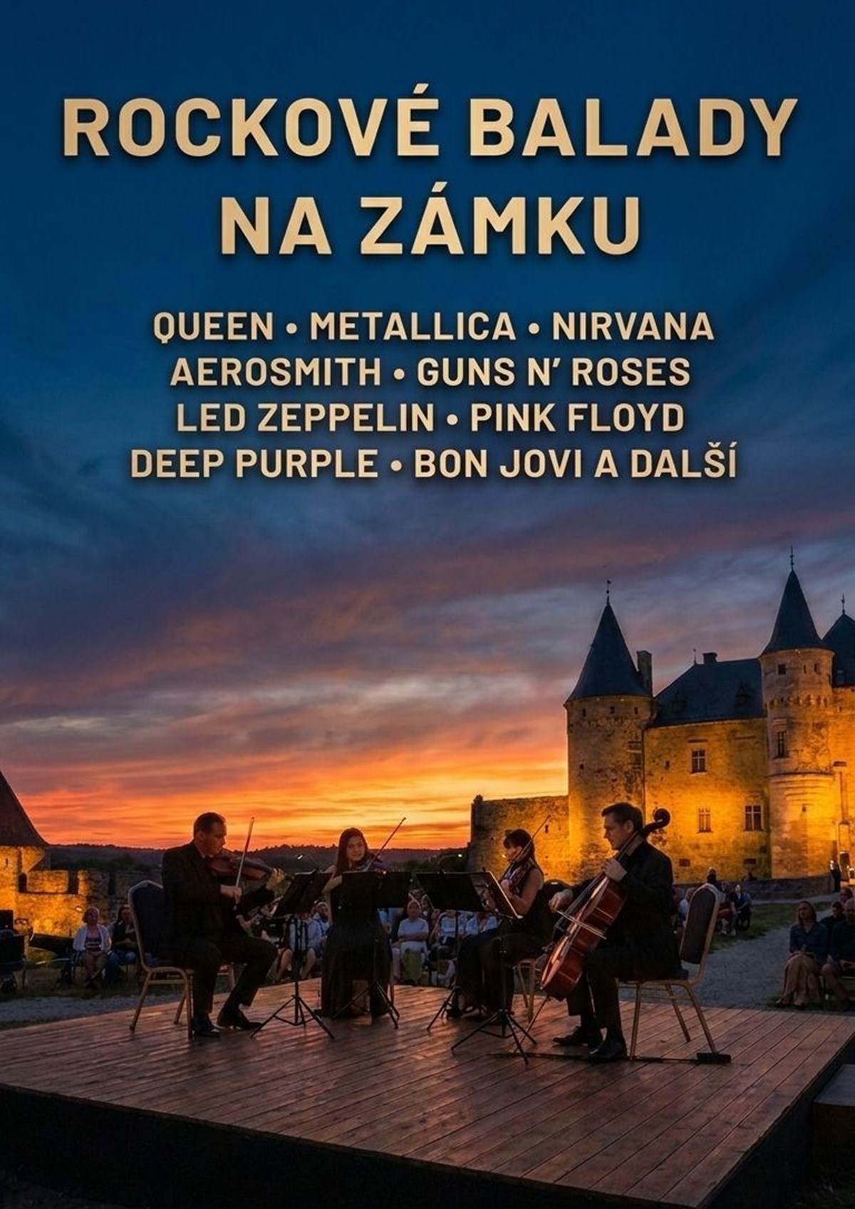 Rockové balady na zámku