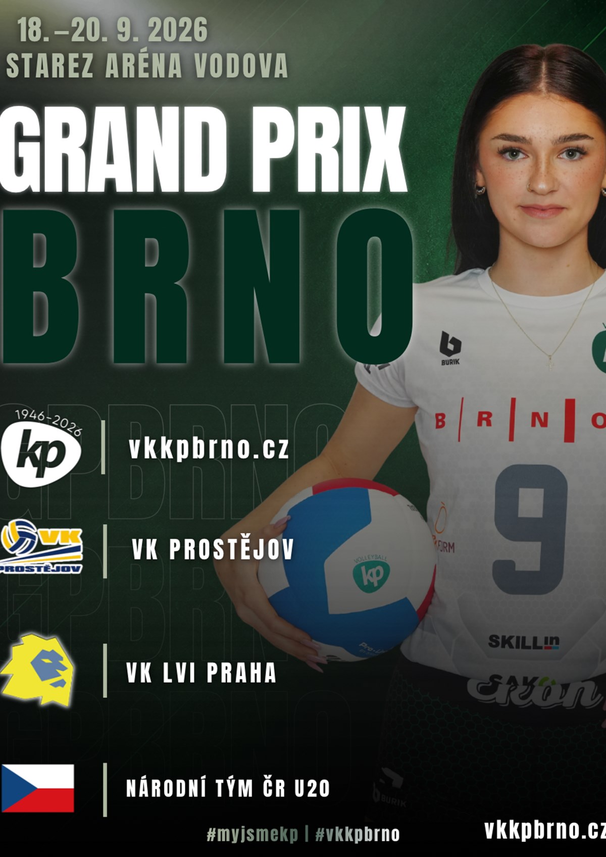 GP BRNO 2026: Třídenní vstupenka - PÁTEK + SOBOTA + NEDĚLE