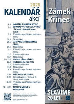 Zámek Křinec | komentované prohlídky
