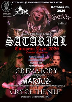 Seiðr festival(Satarial,Marius K.,Crematory,Cry of the Nile)
