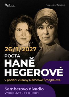 Pocta Haně Hegerové ve Vysokém Mýtě