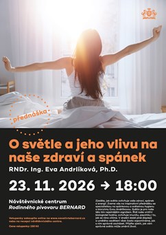 Přednáška: O světle a jeho vlivu na naše zdraví a spánek