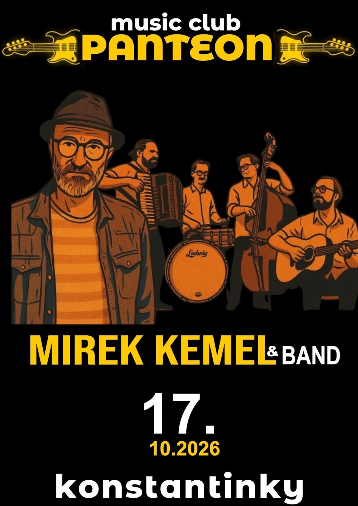 Mirek Kemel & Band v Panteonu