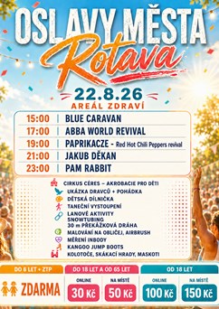 Oslavy města Rotava 2026