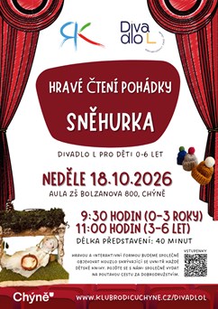 Hravé čtení pohádky Sněhurka (Divadlo L)