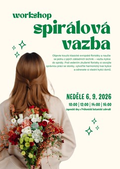 Vazba kytice do spirály