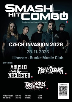 SMASH HIT COMBO (FR): RAPCORE INVASION 2026 - Liberec